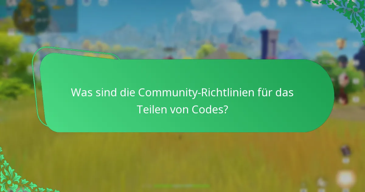 Wie teilt man Primogem-Codes sicher?