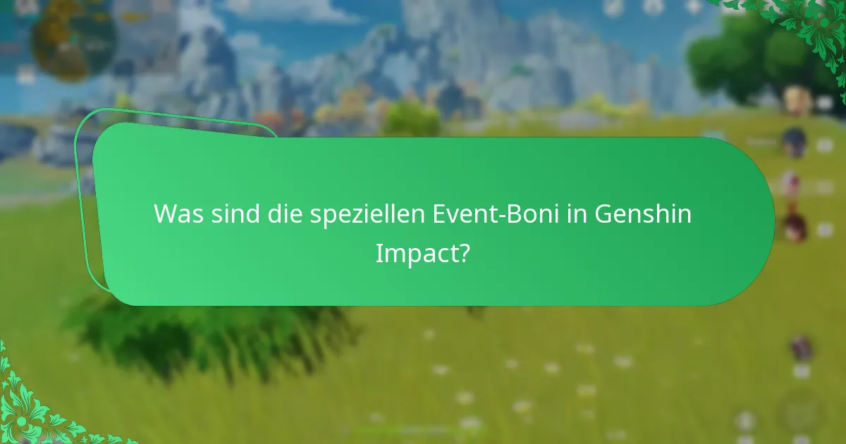 Welche Ressourcenbelohnungen sind in Genshin Impact-Events verfügbar?