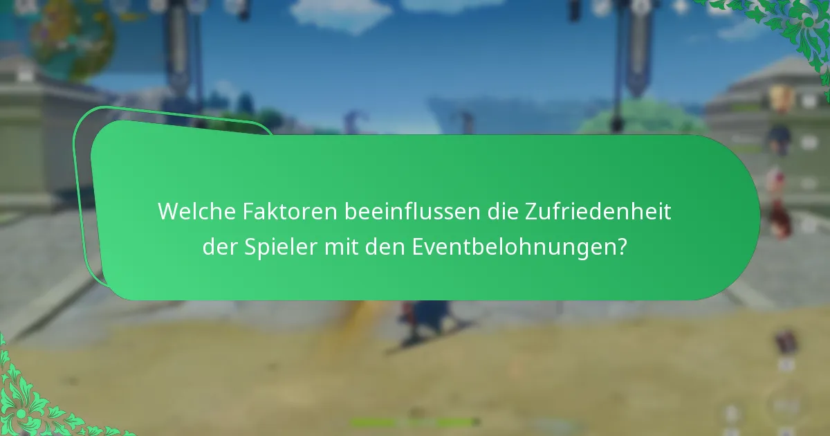 Wie zufrieden sind die Spieler mit den Eventbelohnungen von Genshin Impact?